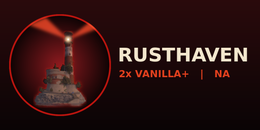 Rusthaven.gg | 2x Vanilla+ | NO P2W | JUST WIPED | Thursday Wip